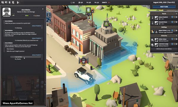 City of Gangsters: The German Outfit Screenshot 1, Full Version, PC Game, Download Free