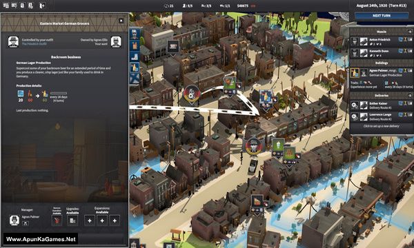City of Gangsters: The German Outfit Screenshot 3, Full Version, PC Game, Download Free
