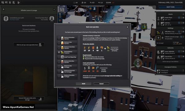City of Gangsters: The Irish Outfit Screenshot 1, Full Version, PC Game, Download Free