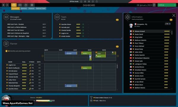 Pro Cycling Manager 2023 Screenshot 1, Full Version, PC Game, Download Free