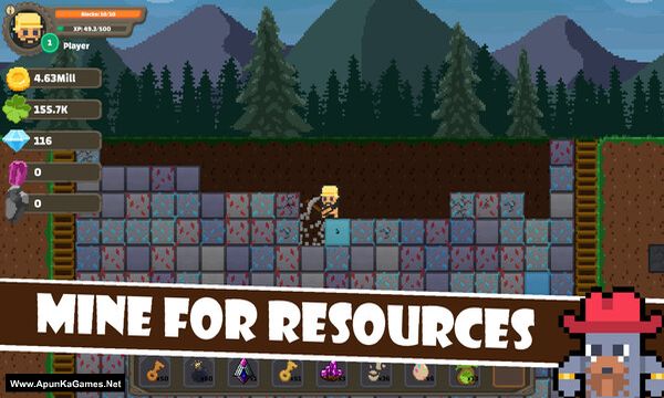 EternaMine Screenshot 1, Full Version, PC Game, Download Free