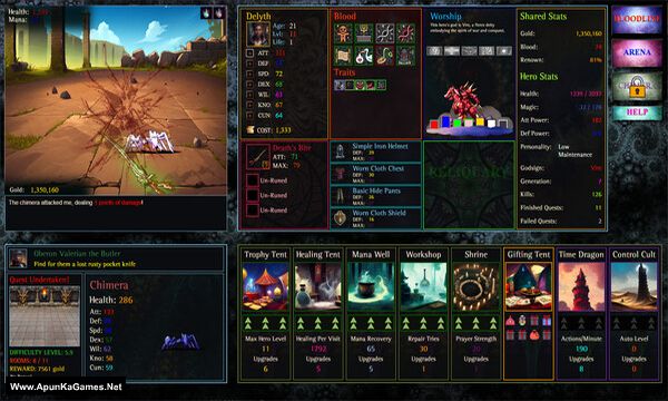 Idle Bloodlines Screenshot 1, Full Version, PC Game, Download Free