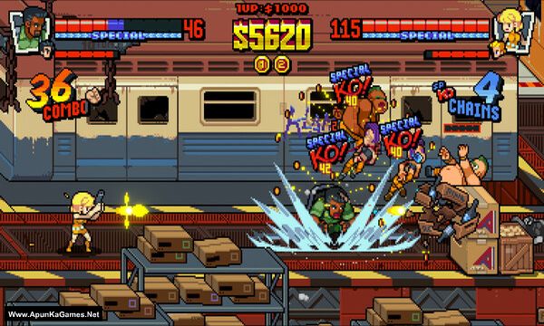 Double Dragon Gaiden: Rise Of The Dragons Screenshot 1, Full Version, PC Game, Download Free