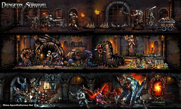 Dungeon Survival Screenshot 1, Full Version, PC Game, Download Free
