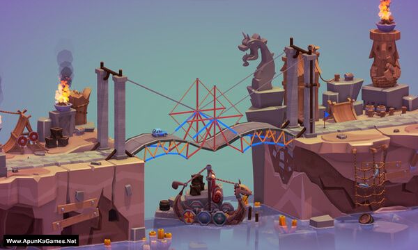 Poly Bridge 3 Screenshot 1, Full Version, PC Game, Download Free