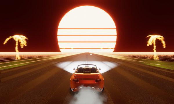 Synth Retro Vapor Wave Screenshot 1, Full Version, PC Game, Download Free