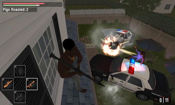 TYRONE vs COPS Screenshot 1, Full Version, PC Game, Download Free