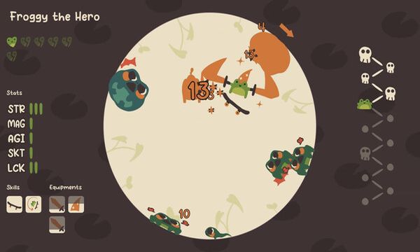 Froggy's Battle Screenshot 1, Full Version, PC Game, Download Free