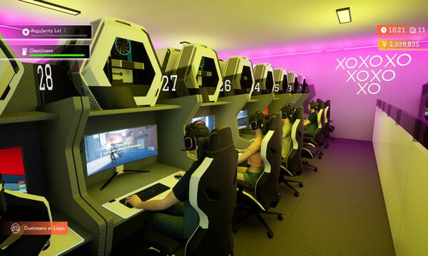 Gaming Cafe Simulator Screenshot 1, Full Version, PC Game, Download Free