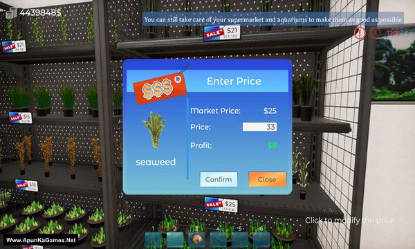 Aquatic Store Simulator Screenshot 1, Full Version, PC Game, Download Free
