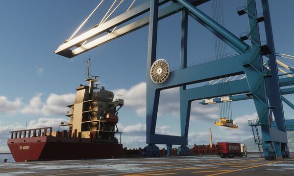 Port Cranes: Container Age Screenshot 1, Full Version, PC Game, Download Free