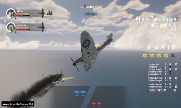 Scramble: Battle of Britain Screenshot 1, Full Version, PC Game, Download Free