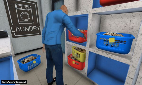 Laundry Store Simulator Screenshot 1, Full Version, PC Game, Download Free
