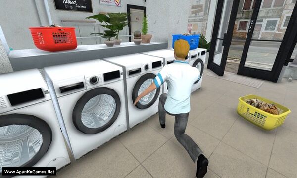 Laundry Store Simulator Screenshot 1, Full Version, PC Game, Download Free