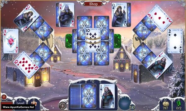 Jewel Match Solitaire Winterscapes Screenshot 1, Full Version, PC Game, Download Free