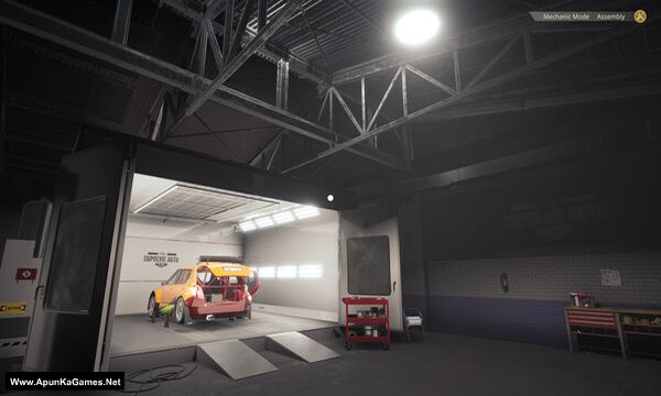 Rally Mechanic Simulator Screenshot 1, Full Version, PC Game, Download Free
