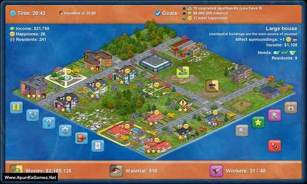 Townopolis Screenshot 1, Full Version, PC Game, Download Free