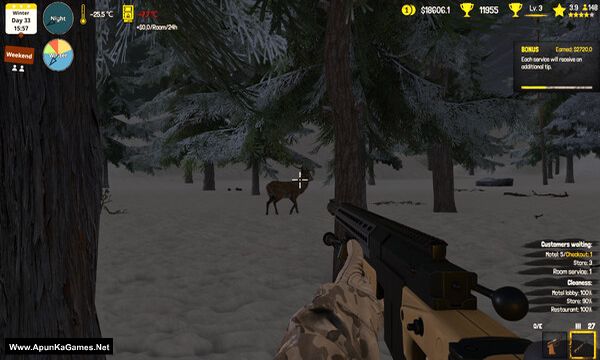 Arctic Motel Simulator Screenshot 1, Full Version, PC Game, Download Free
