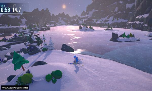 Lonely Mountains: Snow Riders Screenshot 1, Full Version, PC Game, Download Free