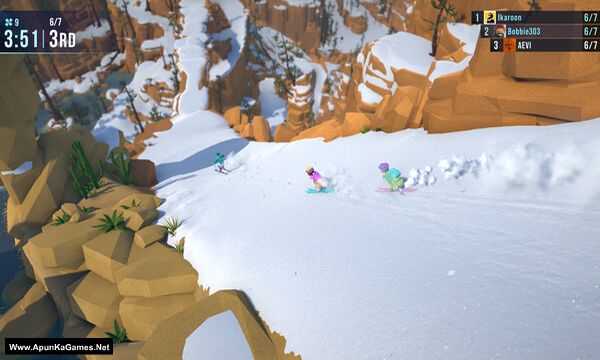 Lonely Mountains: Snow Riders Screenshot 3, Full Version, PC Game, Download Free