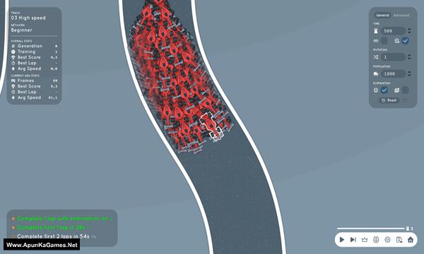 AI Learns To Drive Screenshot 1, Full Version, PC Game, Download Free