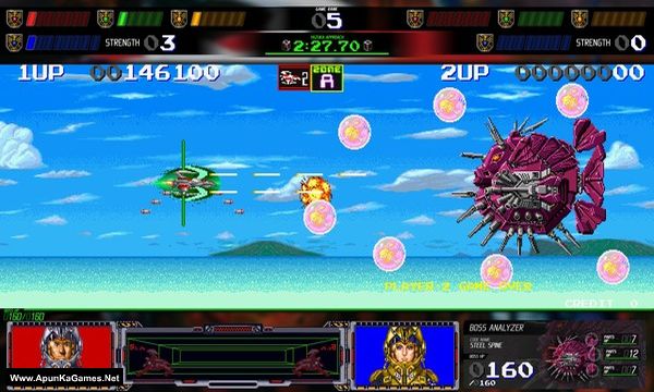 Darius Cozmic Collection Arcade Screenshot 1, Full Version, PC Game, Download Free