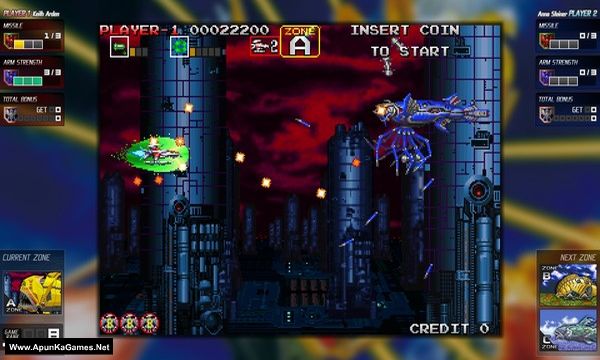 Darius Cozmic Collection Arcade Screenshot 3, Full Version, PC Game, Download Free
