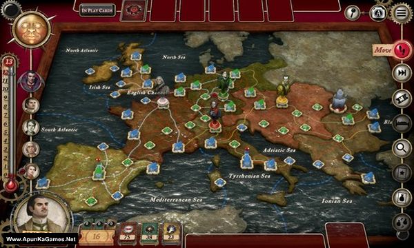 Fury of Dracula: Digital Edition Screenshot 1, Full Version, PC Game, Download Free