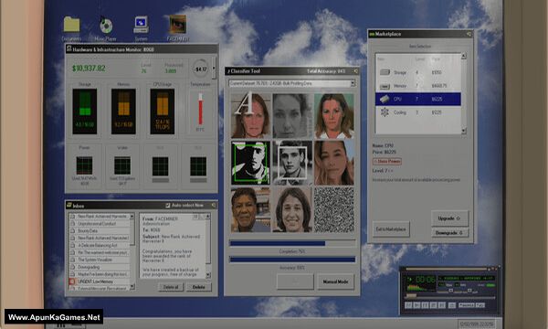FACEMINER Screenshot 1, Full Version, PC Game, Download Free