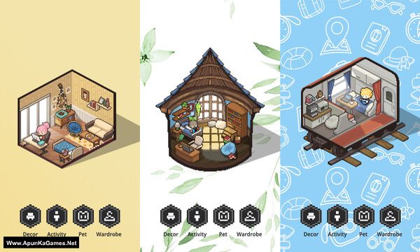 Mini Cozy Room: Lo-Fi Screenshot 1, Full Version, PC Game, Download Free