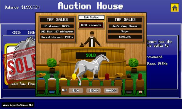 Tap Derby: Horse Racing Screenshot 1, Full Version, PC Game, Download Free