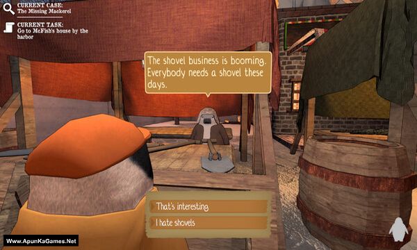 Detective Penguin Screenshot 1, Full Version, PC Game, Download Free