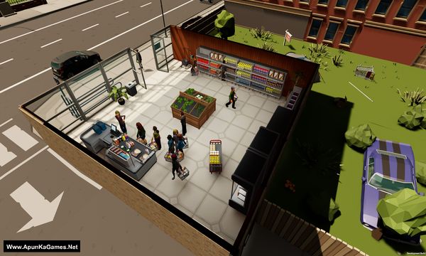 Grocery Store Tycoon Screenshot 1, Full Version, PC Game, Download Free