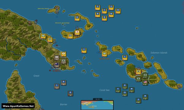 Strategic Command WWII: War in the Pacific Screenshot 1, Full Version, PC Game, Download Free