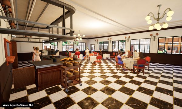 Parisian Brasserie Simulator Screenshot 1, Full Version, PC Game, Download Free