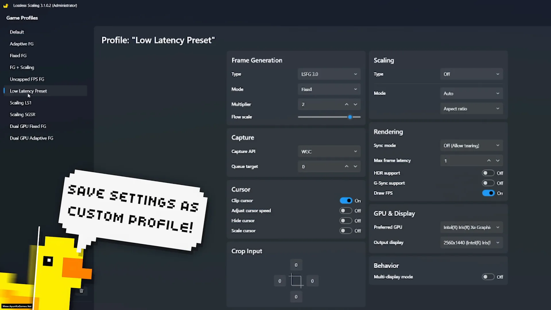 Lossless Scaling Screenshot 1, Full Version, PC Game, Download Free