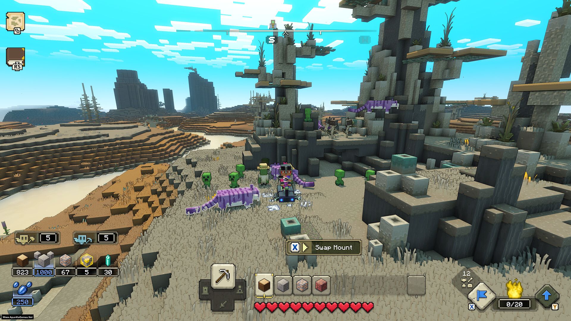 Minecraft Legends Screenshot 1, Full Version, PC Game, Download Free