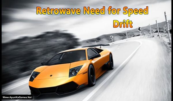 Retrowave Need for Speed Drift Cover, Poster, Full Version, PC Game, Download Free