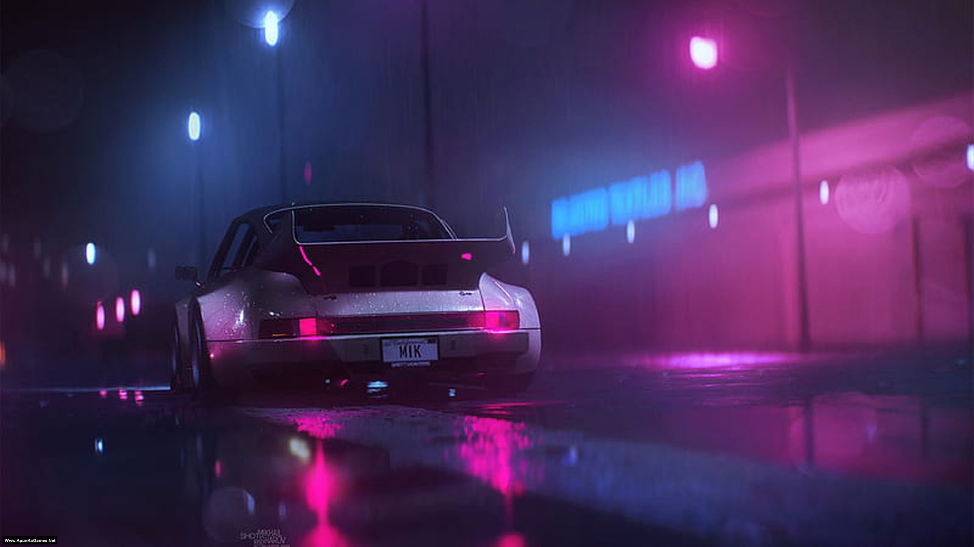 Retrowave Need for Speed Drift Screenshot 1, Full Version, PC Game, Download Free