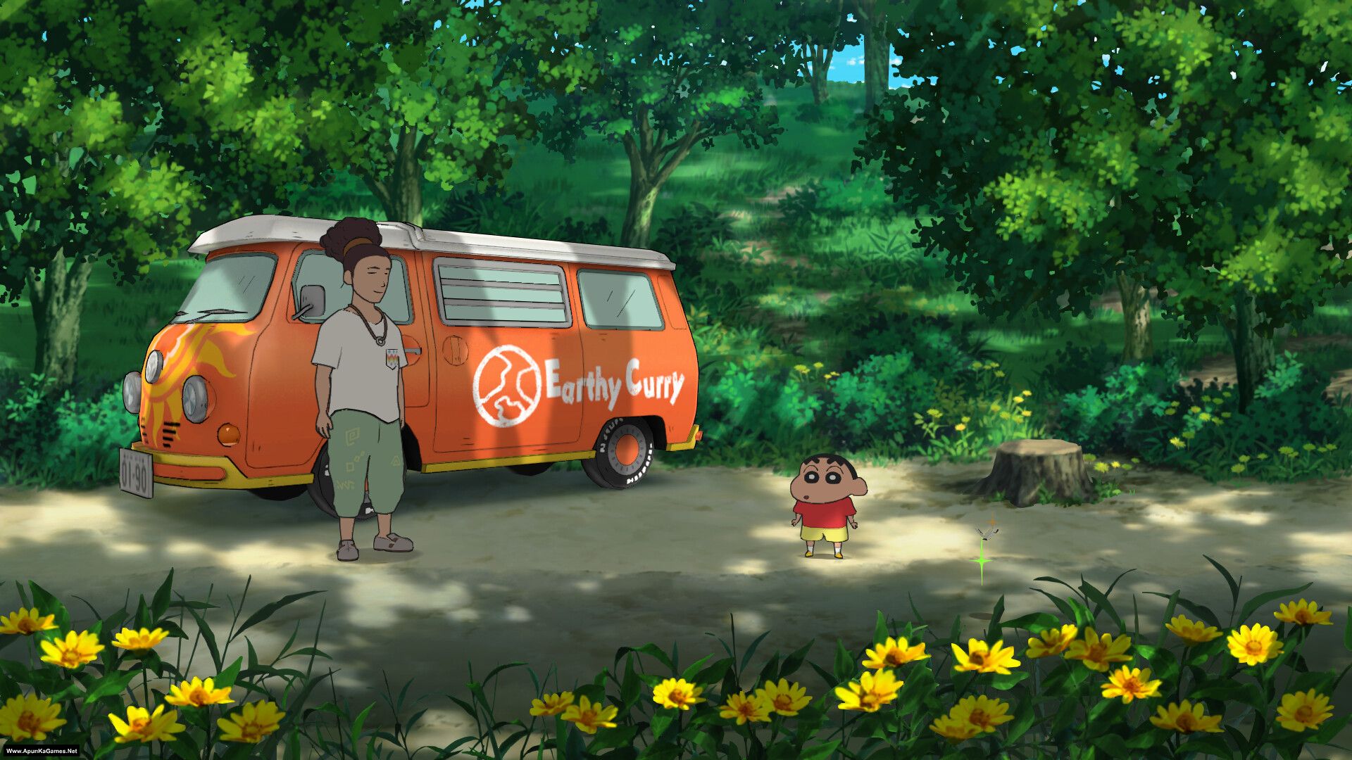 Shin chan: Shiro and the Coal Town Screenshot 1, Full Version, PC Game, Download Free