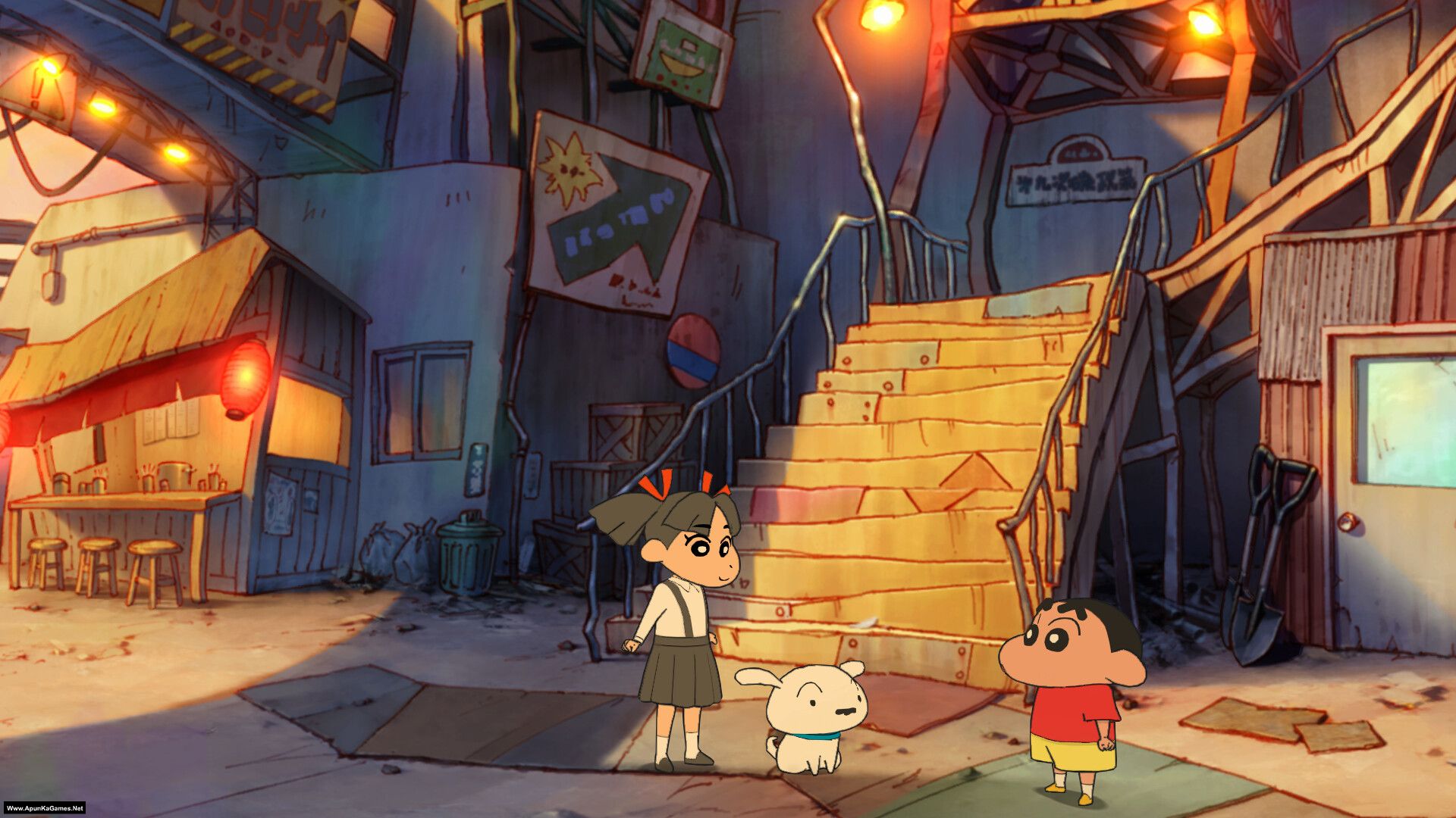 Shin chan: Shiro and the Coal Town Screenshot 3, Full Version, PC Game, Download Free