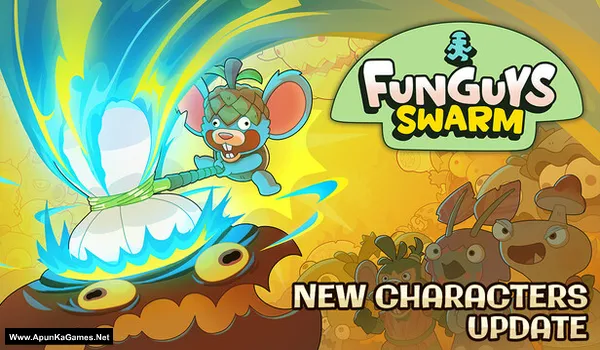 Funguys Swarm Cover, Poster, Full Version, PC Game, Download Free