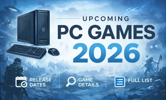 upcoming PC games 2026, new PC games 2026, PC game release dates 2026, best upcoming PC games