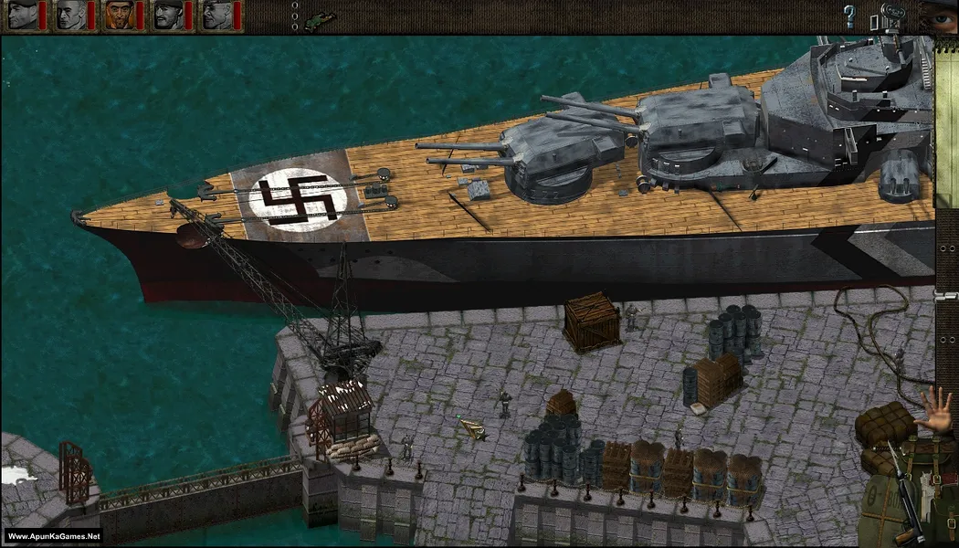 Commandos Behind Enemy Lines Screenshot 2, Gameplay images, photos