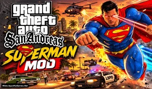 GTA San Andreas Superman MOD