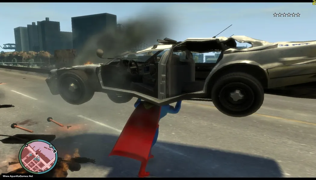 GTA San Andreas Superman MOD Screenshot 2, Gameplay images, photos