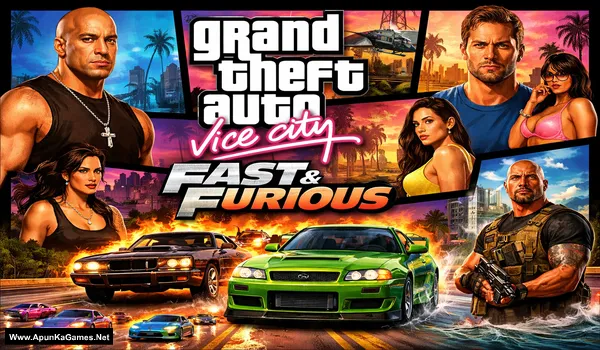 GTA Vice City Fast and Furious Cover/Poster, images, photo