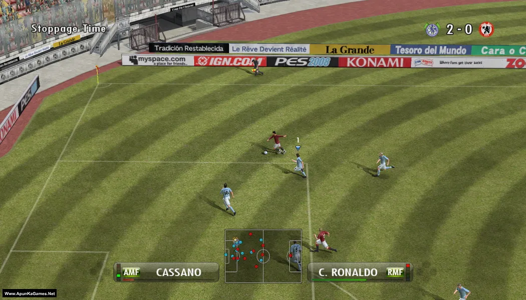 Pro Evolution Soccer 2008 Screenshot 2, Gameplay images, photos