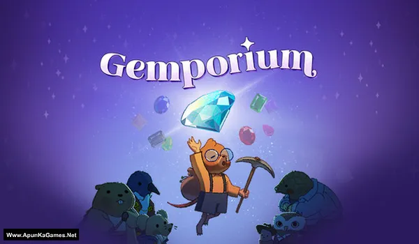 Gemporium: A Cute Mining Sim Cover, Poster, PC Game, Download Free