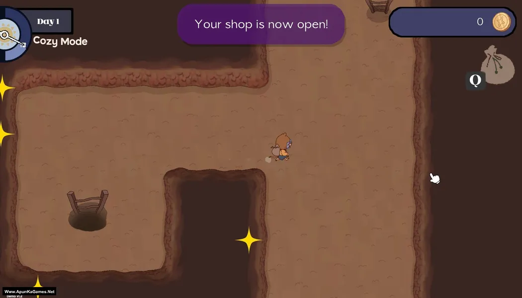 Gemporium: A Cute Mining Sim Screenshot 3, PC Game, Download Free